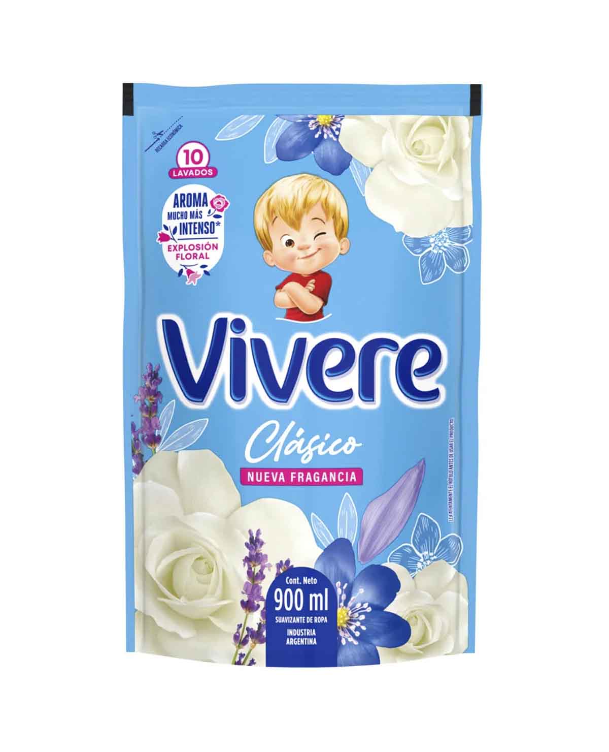 Suavizante Vivere Clásico Explosion Floral 900 Ml